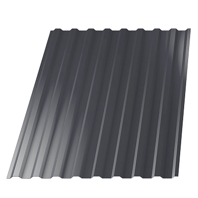 Профнастил НС-20 (МП 20) RAL7024 Серый Графит 1150(1100)мм 0,45мм