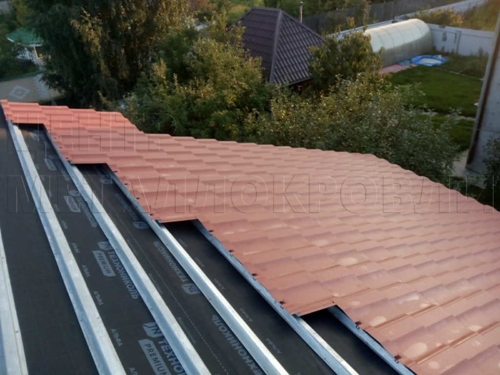 Металлочерепица Геркулес 8004 терракотовый Стальной Бархат от Центра Металлокровли в Великом Новгороде Металлочерепица Геркулес 8004 терракотовый Стальной Бархат от Центра Металлокровли в Великом Новгороде