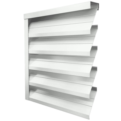 Ламель ЭКО-Z-US усиленная RAL9003 Белый полиэстер односторонний